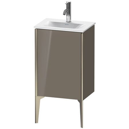 Duravit Xviu Floor Standing Vanity Unit Flannel Gray High Gloss XV4068LB189